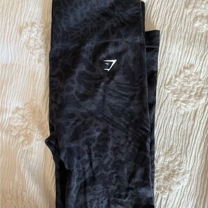 Gymshark Adapt Safari Black Patterned Leggings